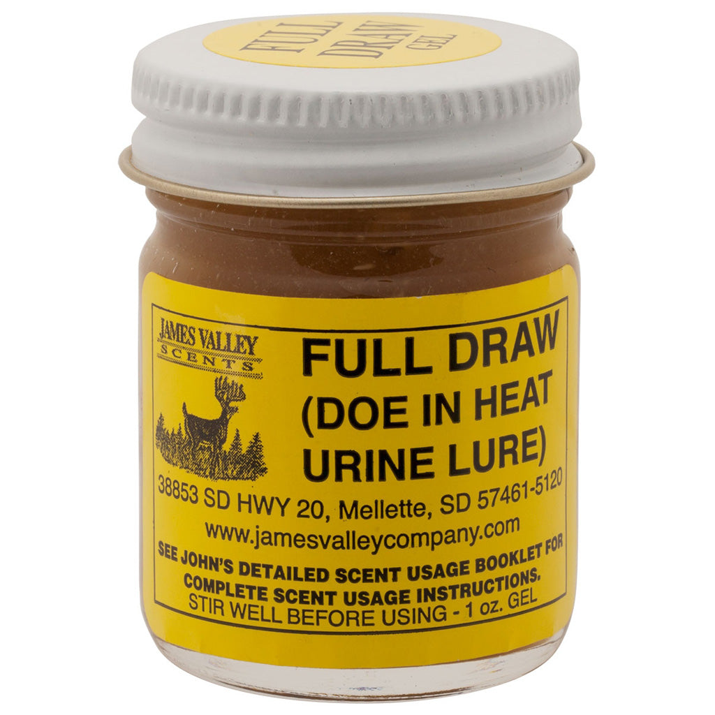 James Valley Gel Scents Full Draw Doe Lure, 1 oz. Gel