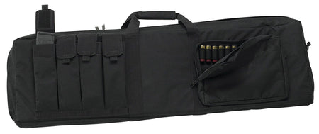 US PeaceKeeper P30043 Dual Gun Tactical Combination Case Black Polyester