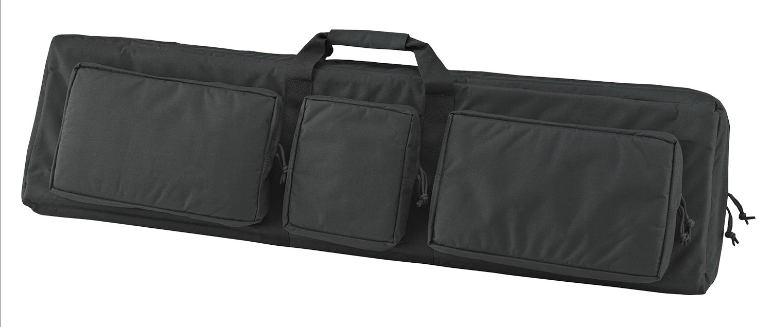 US PeaceKeeper P30049 Three-Gun Case Black 600D Polyester Webbing System Padded