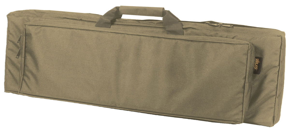 US PeaceKeeper P40036 RAT Rifle Carry Case Tan Water Resistant Triple Mag Pouch