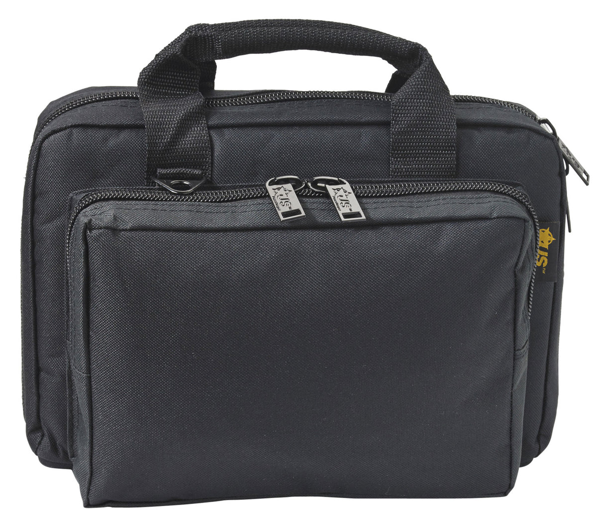 US PeaceKeeper P21105 Mini Handgun Range Bag Black 600D Polyester with Mag Pockets