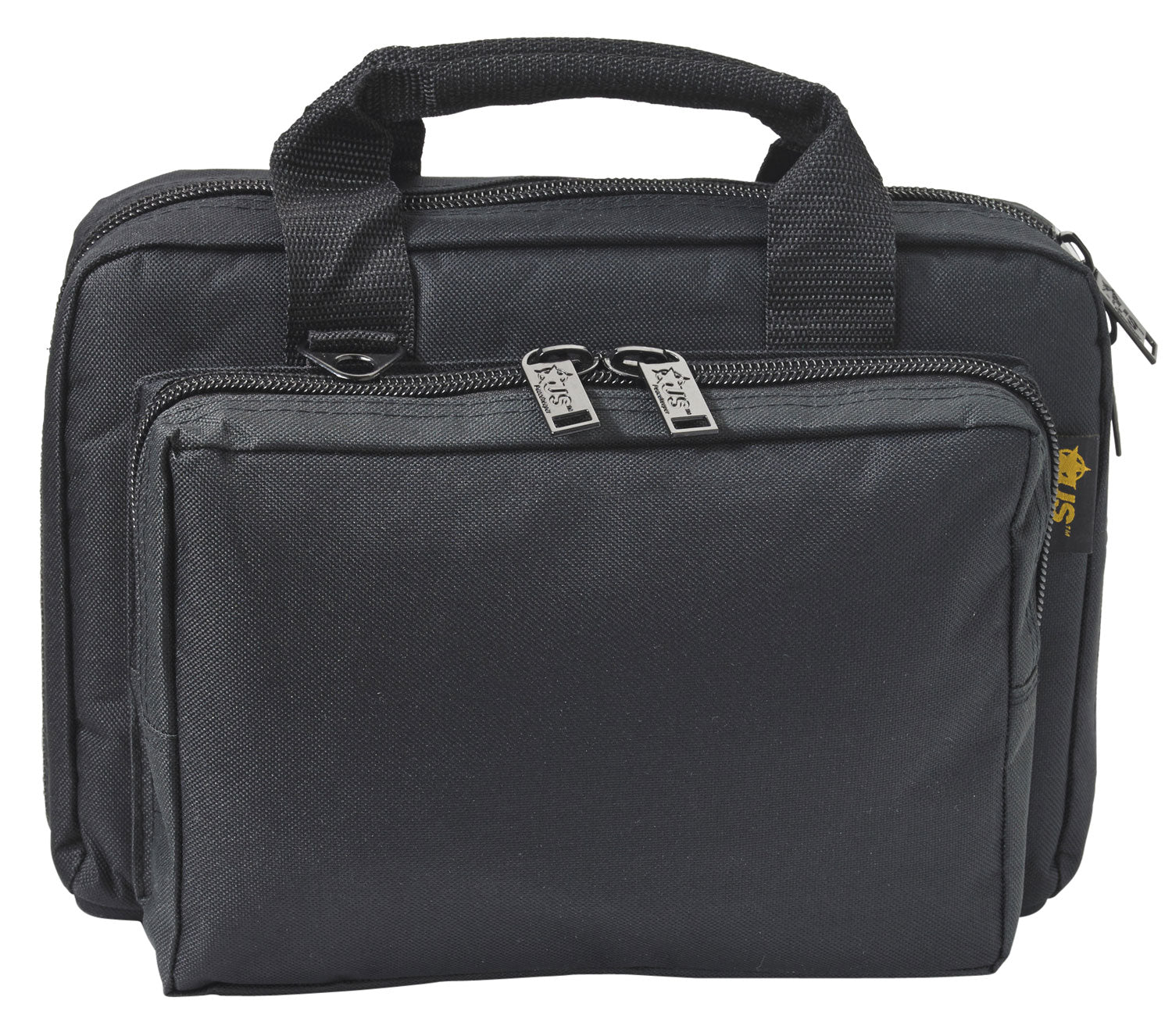 US PeaceKeeper P21105 Mini Handgun Range Bag Black 600D Polyester with Mag Pockets