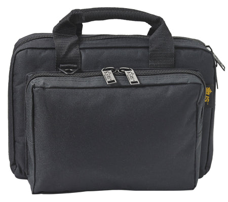 US PeaceKeeper P21105 Mini Handgun Range Bag Black 600D Polyester with Mag Pockets
