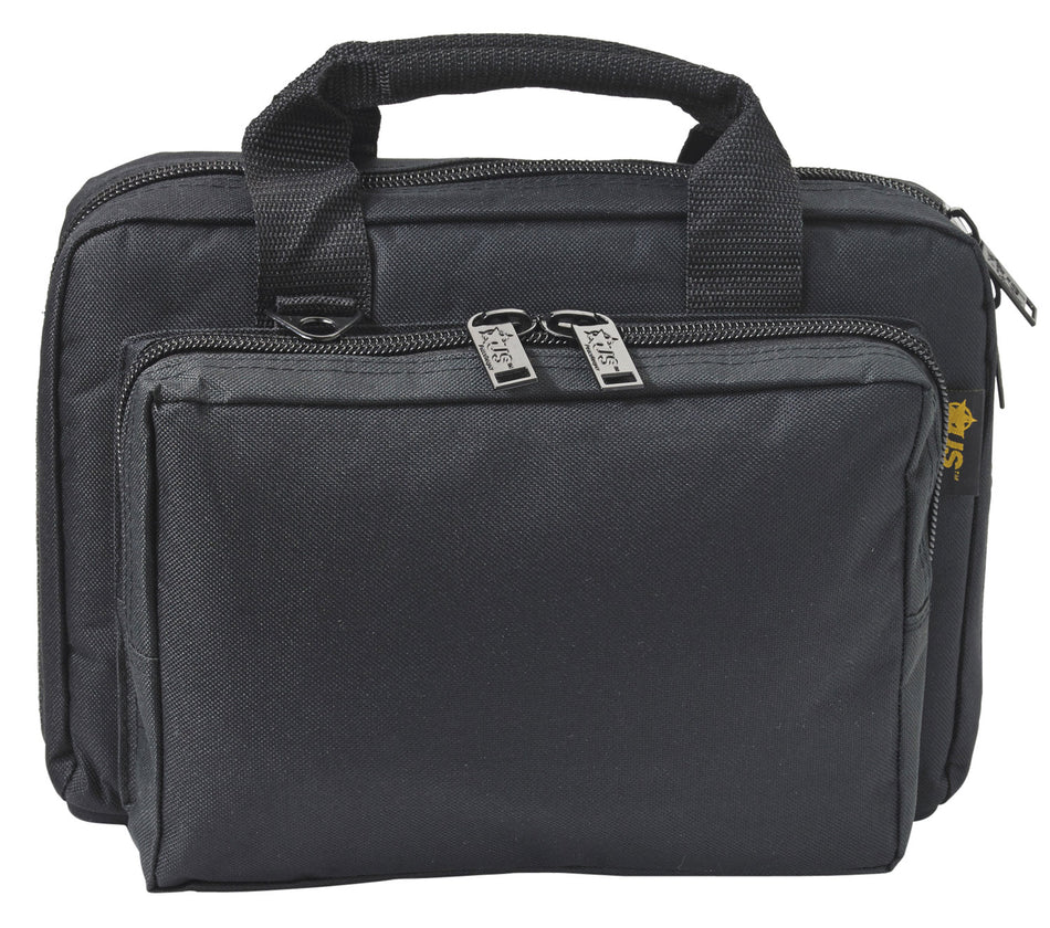 US PeaceKeeper P21105 Mini Handgun Range Bag Black 600D Polyester with Mag Pockets