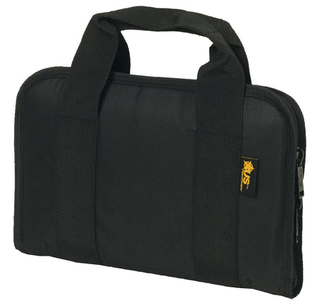 US PeaceKeeper P21108 Slim Handgun Attache Case Black 600D Polyester Lockable