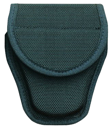 Bianchi 17390 7300 Black Basketweave Covered Handcuff Case AccuMold 2.25"