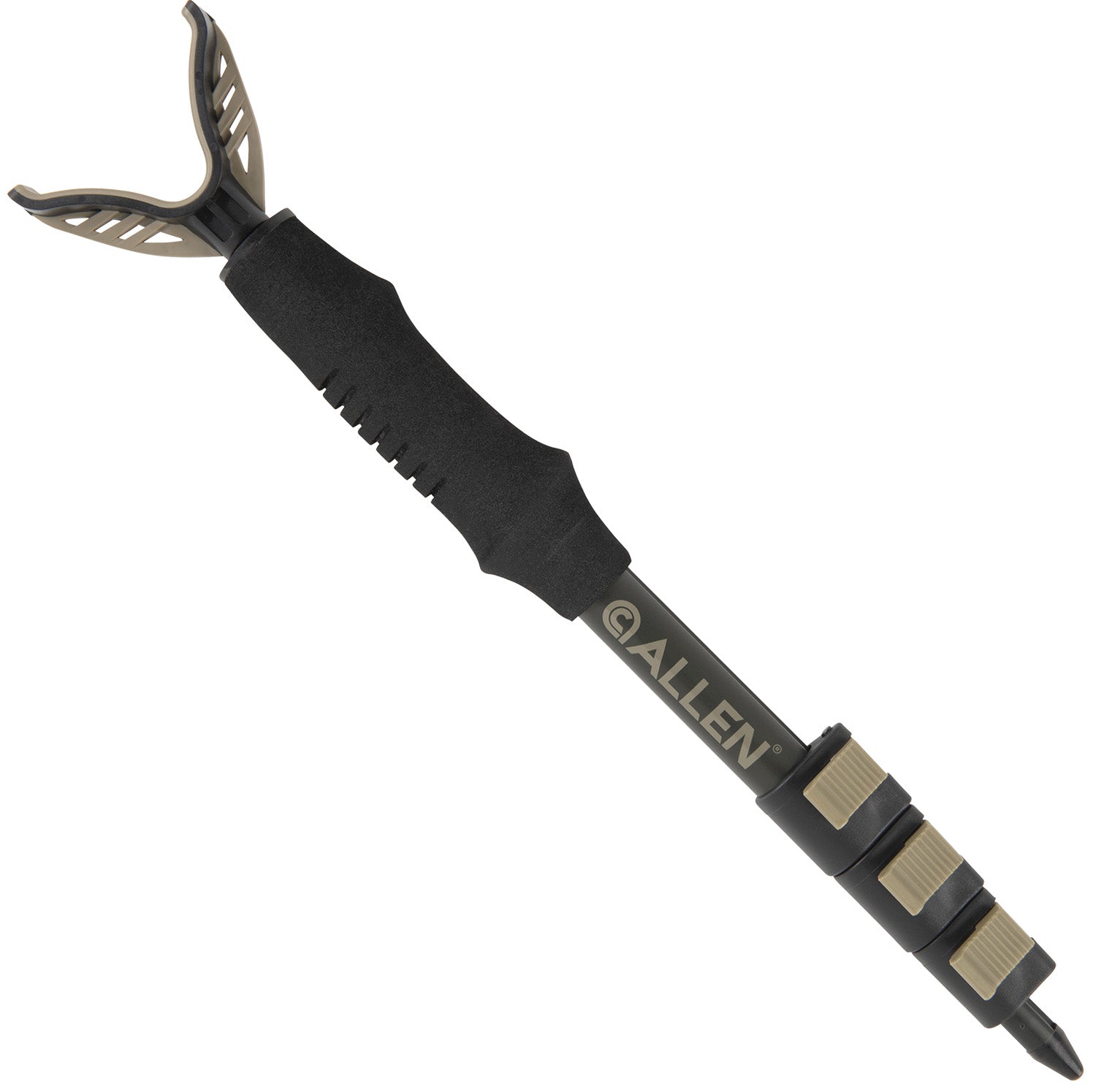 Allen 2164 Swift Aluminum Compact Shooting Stick Matte Black 14.5-34 Inch with Foam Grip