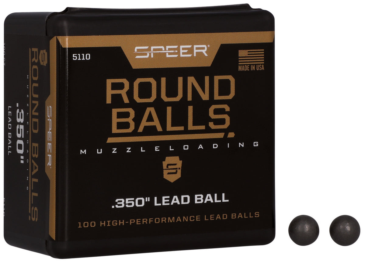 Speer 5110 Lead Ball .36 Caliber 64 Grain Traditional Shooting 100/Box