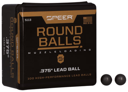 Speer 5113 Lead Ball .36 Caliber 79 Grain Traditional Shooting 100/Box