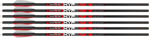 Killer Instinct Hypr-V 20" Crossbow Bolt 6-Pack