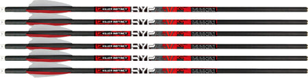 Killer Instinct Hypr-V 20" Crossbow Bolt 6-Pack