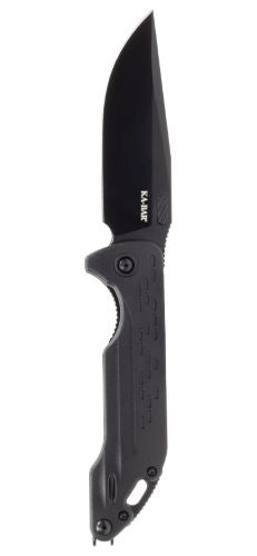 KA-BAR Warthog 3.75" D2 Blade Black Liner Lock Folding Knife