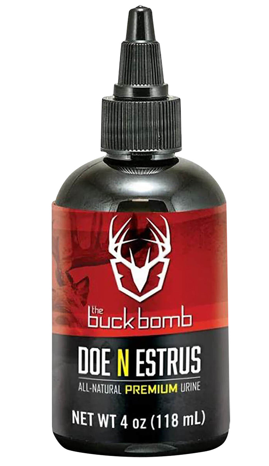 Buck Bomb 200008 Doe In Estrus Premium Urine Attractant 4oz Bottle
