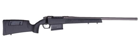 Weatherby 3WR04308NR0T 307 Range SF 308 Win 5+1 20" Tungsten Cerakote Heavy Threaded Barrel, Tungsten Cerakote Drilled & Tapped Steel Receiver, Adj Cheek Piece & LOP Black Synthetic Stock
