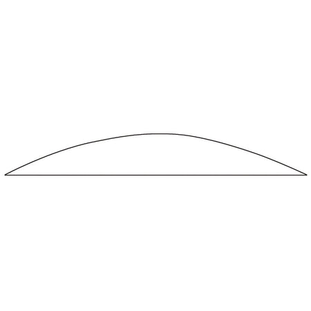 Gateway Magnum LW Arrow Feathers White 5.5 in. 50 pk.