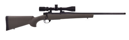 Howa HGP27MMPRCG M1500 Gamepro Gen2 7mm PRC 5+1 22", Blued Barrel/Rec, Green Fixed Hogue Pillar-Bedded Overmolded Stock, Includes Nikko Stirling 4-12x40mm Scope