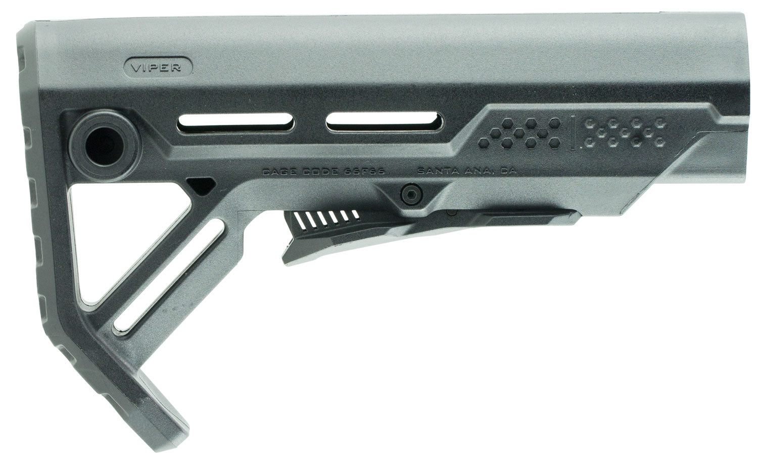 Strike Industries MOD1 Mil-Spec Stock Black Synthetic Fits AR-15 and M16