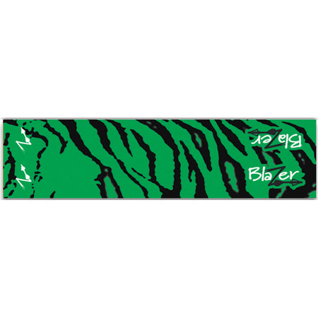 Bohning Blazer Vane Arrow Wraps 4 in. Green Tiger 13 pk.