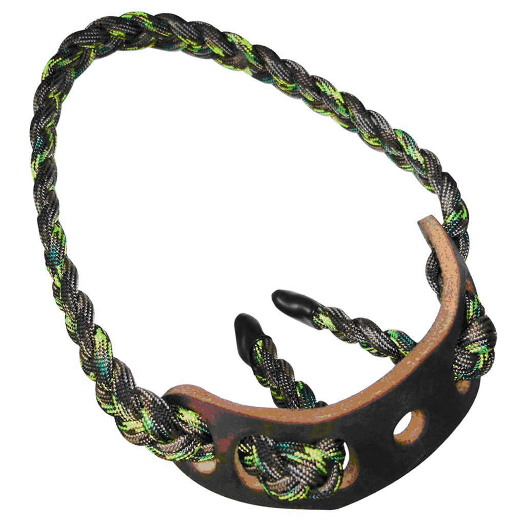 Paradox Elite Bow Sling Double-Wide Braided Strap Green Camo