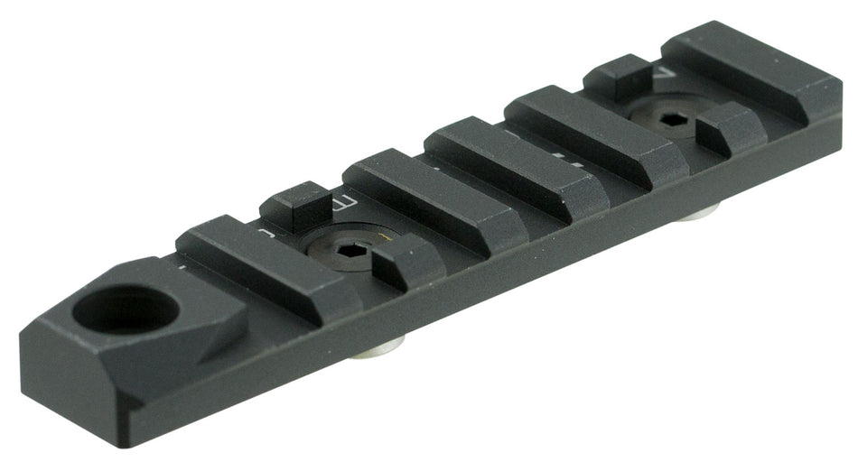Strike LINKRS7QD M-LOK LINK 7-Slot QD Aluminum Rail Section Black Anodized