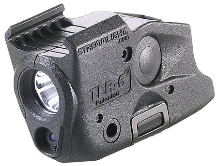 Streamlight 69290 TLR-6 Rail Mount Tactical Light Black 100 Lumens White LED Red Laser Glock
