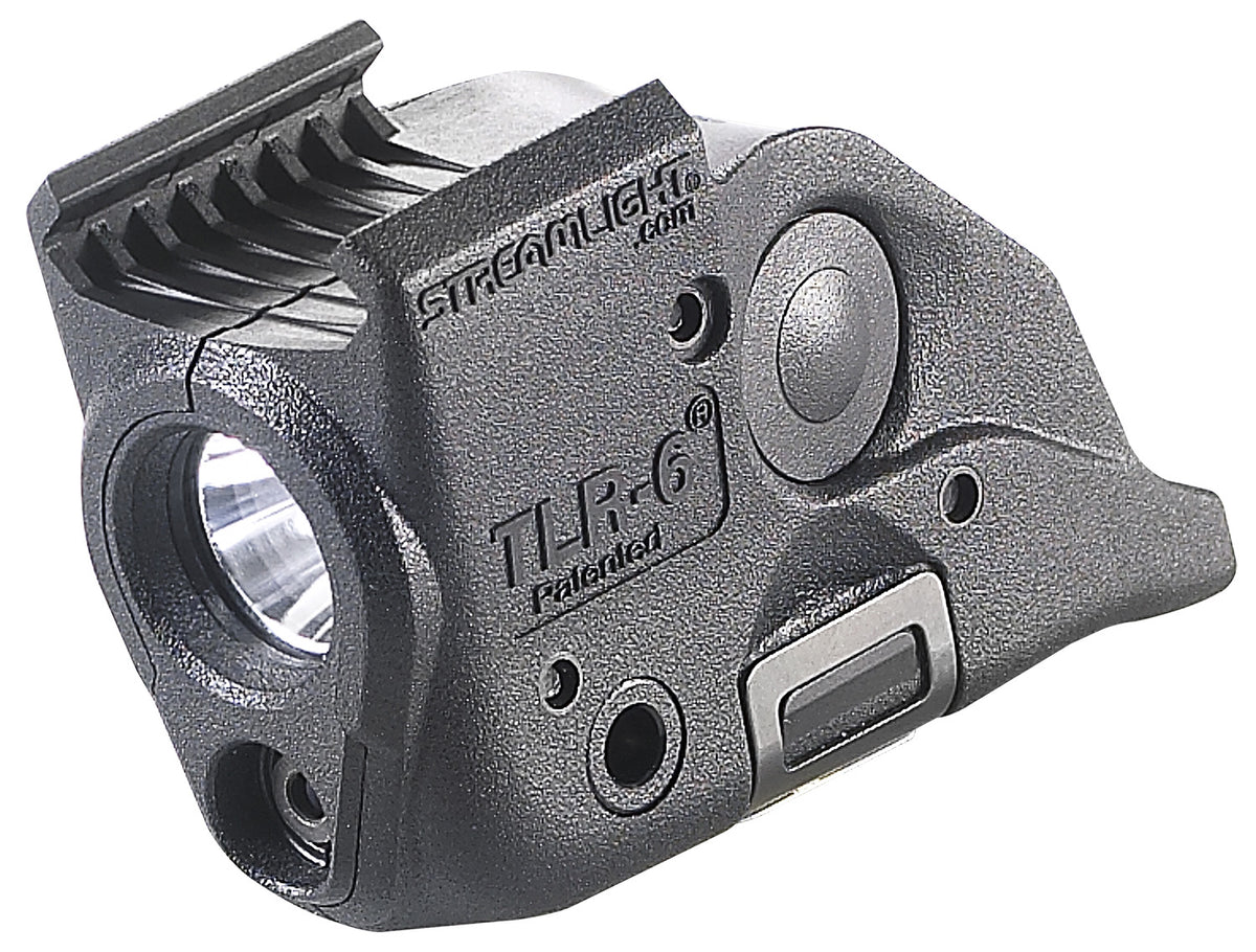 Streamlight 69293 TLR-6 Tactical Rail Light Black 100 Lumens White LED Red Laser M&P Shield