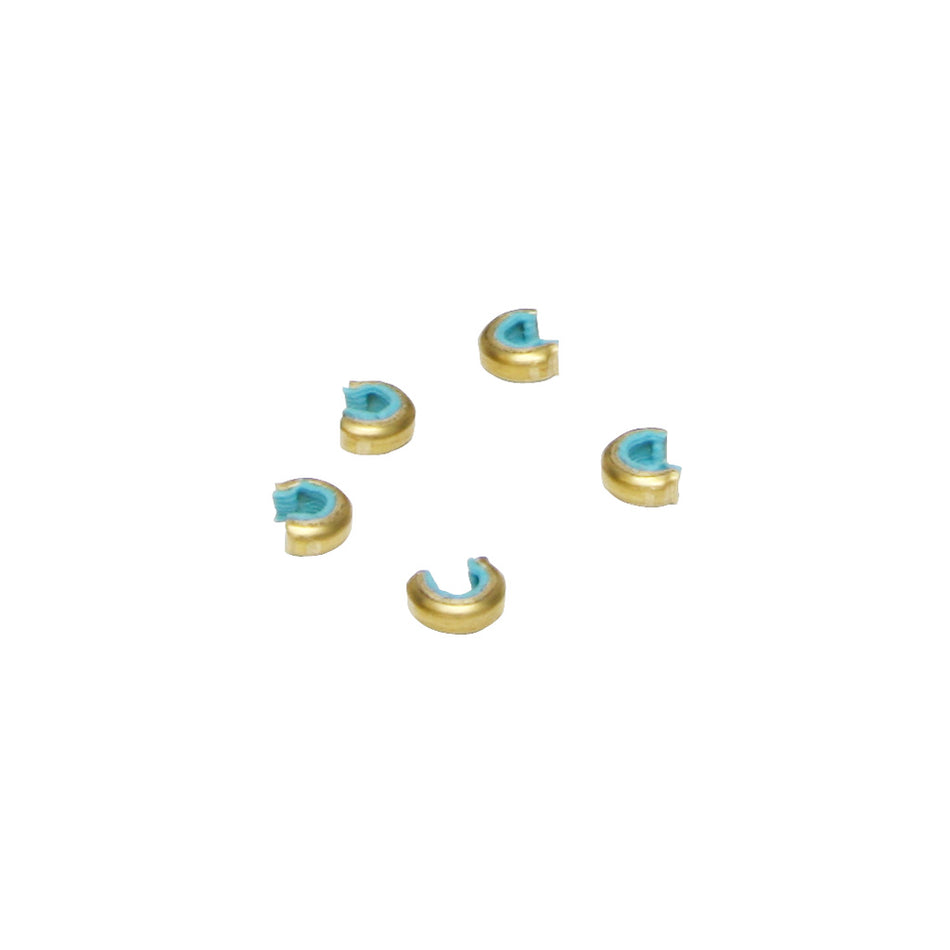 October Mountain Blue Target Brass Nock Sets Archery 5 pk.
