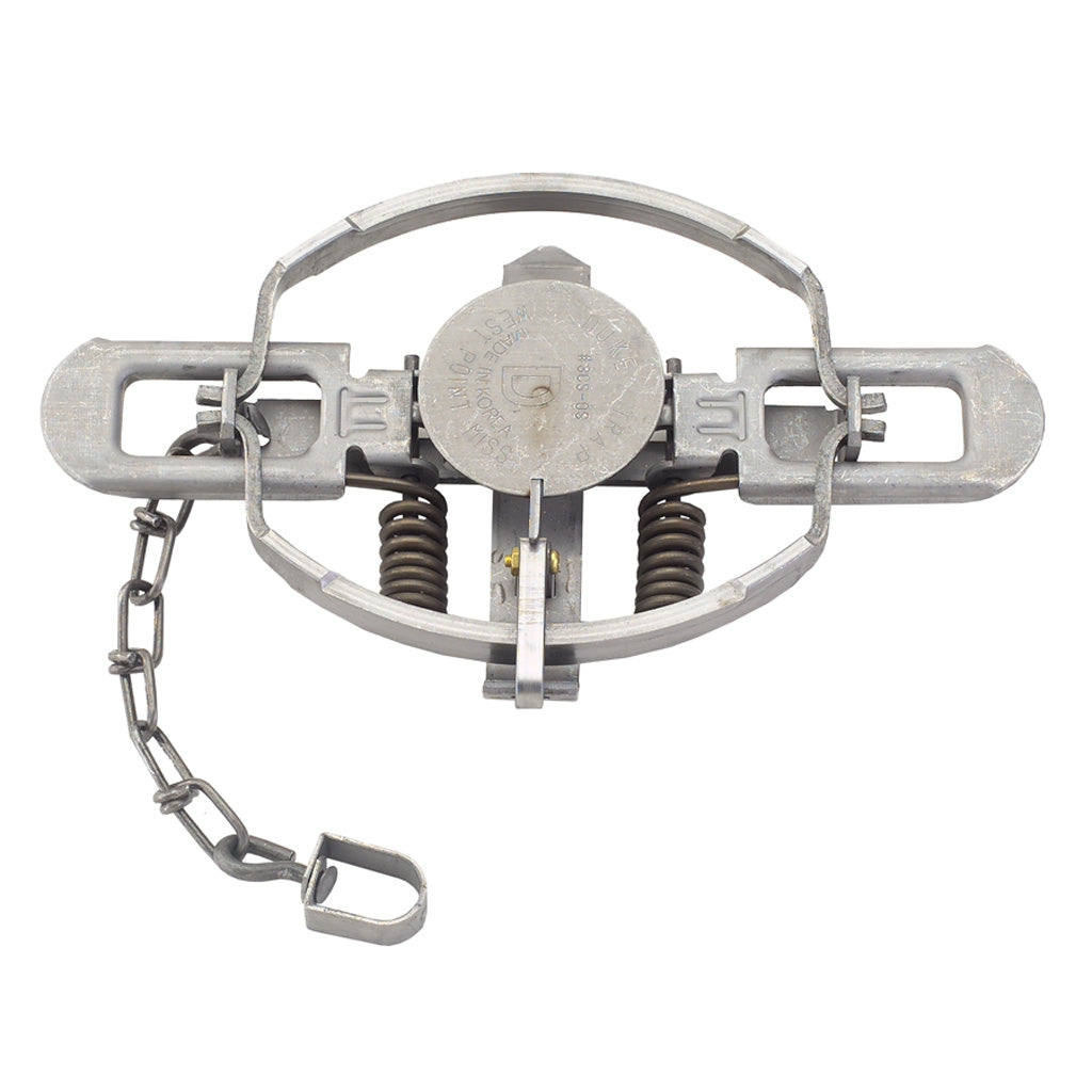 Duke No. 3 Coil Spring Trap with Offset Jaws