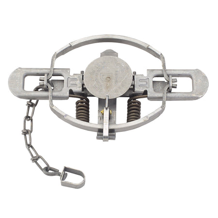 Duke No. 3 Coil Spring Trap with Offset Jaws