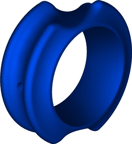G5 Meta Pro Hunter Archery Peep Sight 3/16" Blue