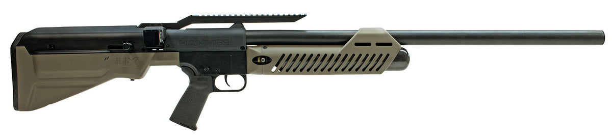 Umarex Hammer Big Bore PCP .50 Cal Air Rifle OD Green Thumbhole Stock M-LOK Picatinny Rail