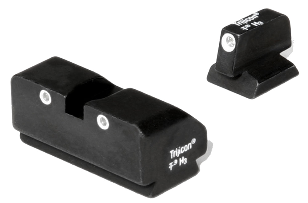 Trijicon 600188 Bright & Tough Night Sight Set Green Tritium White Outline - Desert Eagle