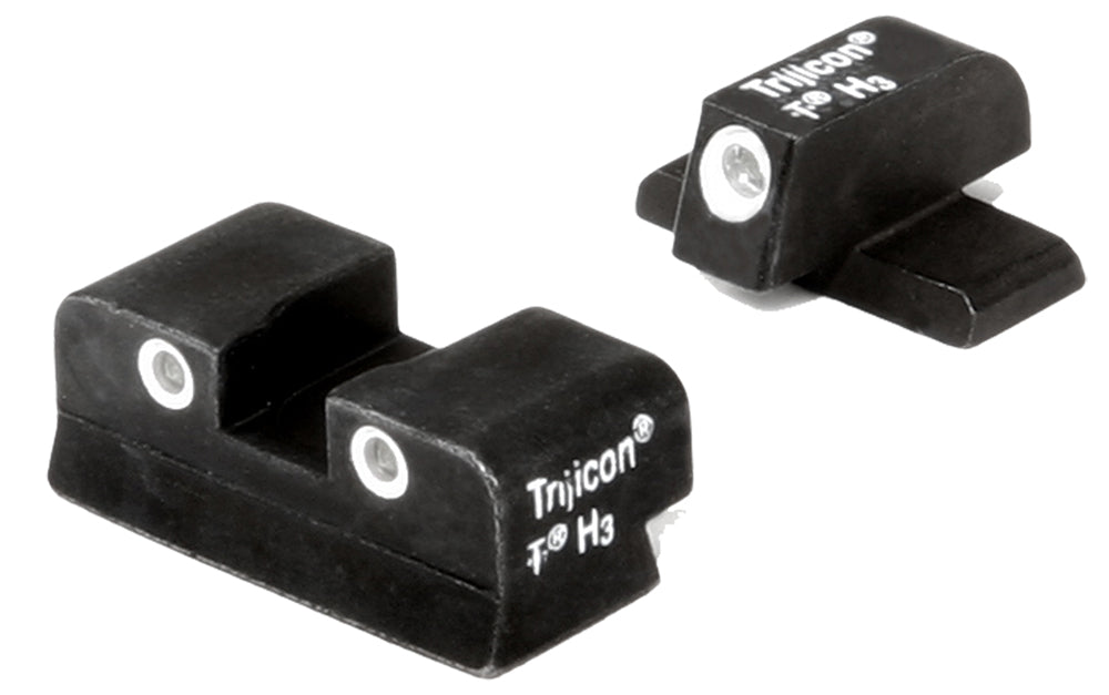 Trijicon 600465 Bright & Tough Night Sight Set Green Tritium - Sig Sauer #6 Front/#8 Rear .40/.45 Pistols