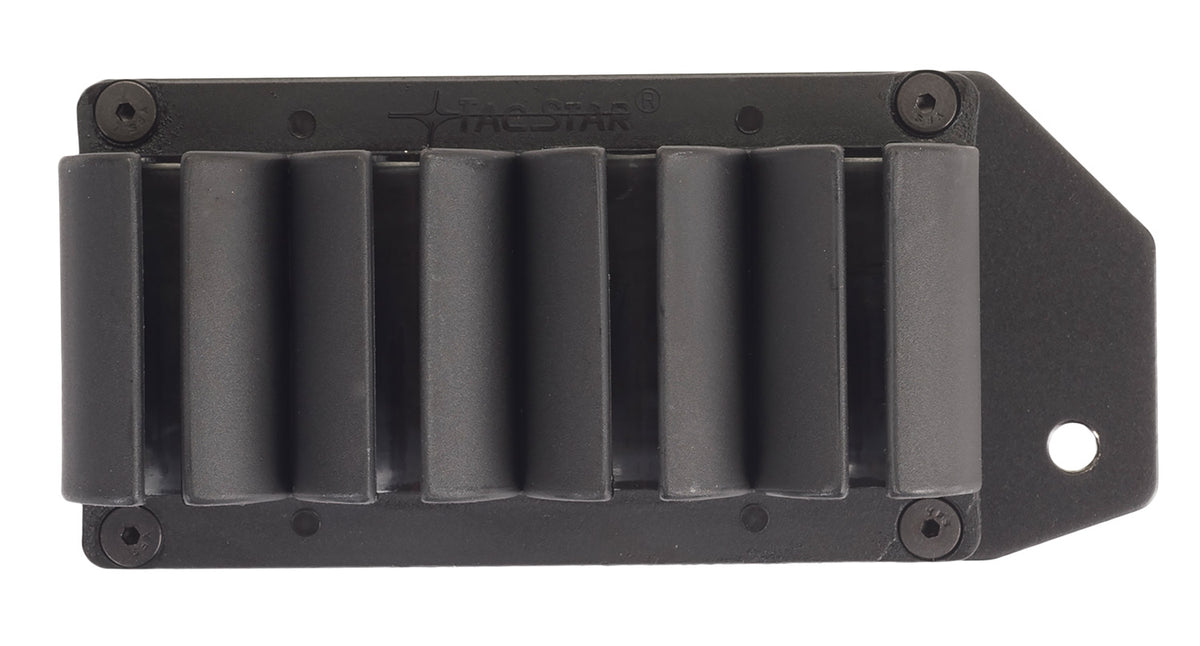 TacStar 1081130 20 Gauge Remington 870/1100/1187 SideSaddle 4rd Black Polymer w/Aluminum Mount