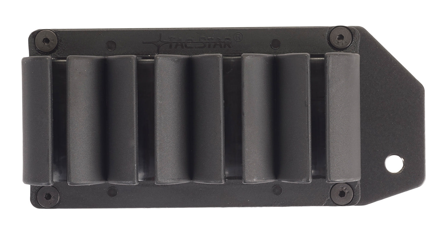 TacStar 1081130 20 Gauge Remington 870/1100/1187 SideSaddle 4rd Black Polymer w/Aluminum Mount