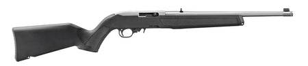 Ruger 10/22 22 LR 10+1 16.40" Satin Stainless Steel Threaded Barrel & Drilled & Tapped Receiver, Black Fixed w/M-LOK Polymer Stock