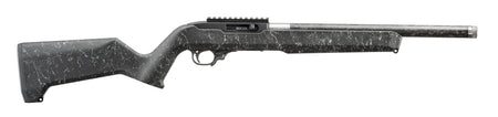 Ruger 32014 10/22 Carbon Fiber 22 LR 10+1 16.10" Carbon Fiber Threaded Barrel, Black Receiver w/Scope Rail, Textured Black w/White Specks Magpul MOE X-22 w/M-LOK Textured Synthetic Stock