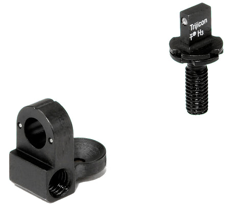 Trijicon 600177 Bright & Tough AR15/M16 Green Illuminated Iron Sight Set with Installation Tool