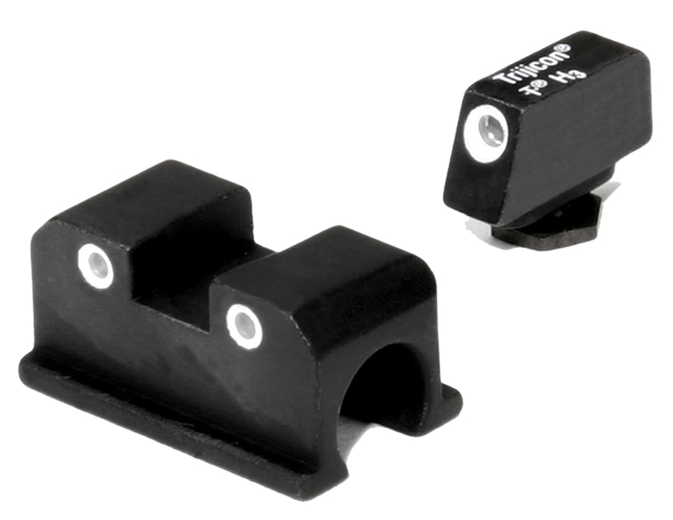 Trijicon 600505 Bright & Tough Night Sight Set Green Tritium White Outline - Walther P99/PPQ Series