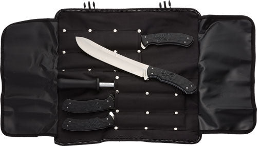 Browning Primal Butcher Kit for Fish and Game with Knife Roll Case