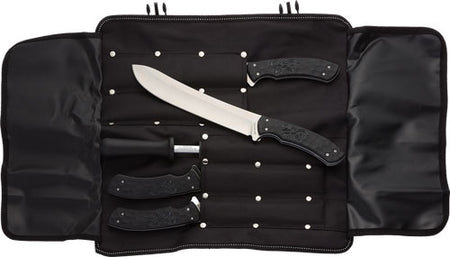 Browning Primal Butcher Kit for Fish and Game with Knife Roll Case