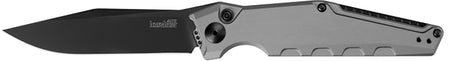 Kershaw 7900GRYBLK Launch 7 Automatic 3.75" CPM 154 Drop/Clip Point Blade, Gray Anodized Aluminum Handle