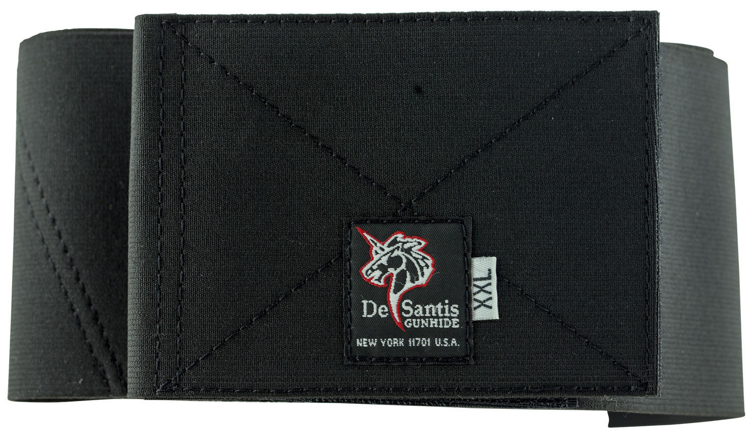 DeSantis Gunhide 061BJG4Z0 Black Nylon XL Option 4 Flexible Breathable Holster