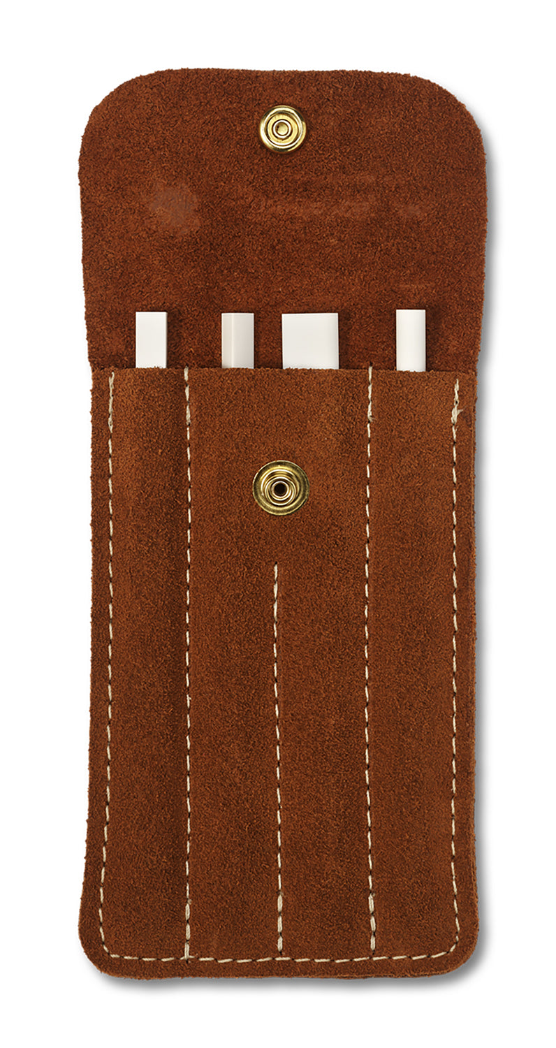 Spyderco 400F Ceramic Sharpening File Set Fine Grit Four Shapes with Leather Carrying Case