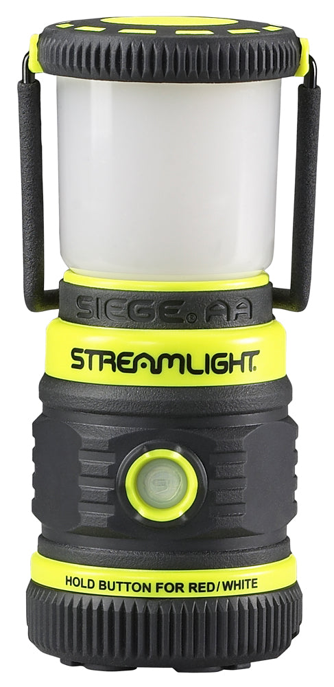Streamlight 44943 The Siege Multi-Mode Lantern Black Yellow 200 Lumens White/Red LED
