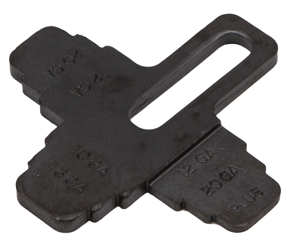 Browning 1130050 Black Steel Dual Flat Wrench Multi-Gauge Choke Tube Keychain