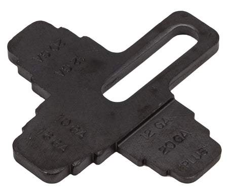 Browning 1130050 Black Steel Dual Flat Wrench Multi-Gauge Choke Tube Keychain