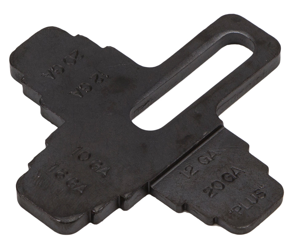 Browning 1130050 Black Steel Dual Flat Wrench Multi-Gauge Choke Tube Keychain