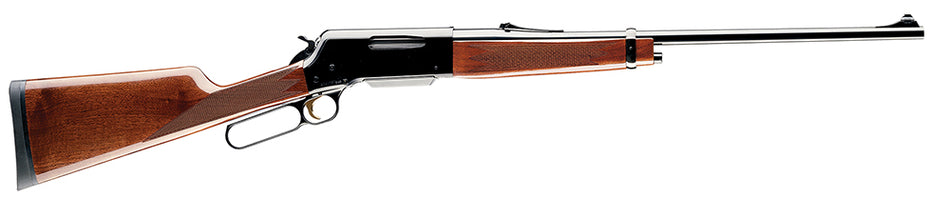 Browning 034006126 BLR Lightweight 81 30-06 Springfield 4+1 22" Polished Blued/ Button-Rifled Barrel, Polished Blued Aluminum Receiver, Gloss Black Walnut/ Wood Stock, Right Hand