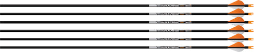 Easton 5MM Axis SPT 400 Arrows 6-Pack HalfOut 2" Blazer Vanes